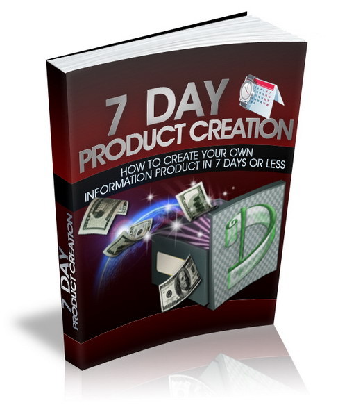 Product picture 7 day product creation (Resale or MRR)